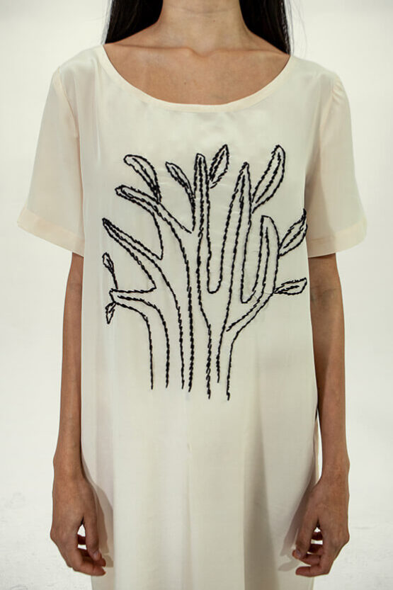 Vestido Cactos off white - Imagem 2